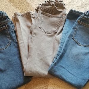 Girls Crazy 8 Jeggings - lot of 3